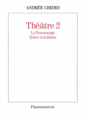 cover image of Théâtre 2